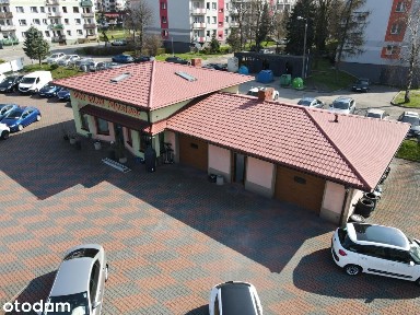Bończyka, budynek usługowy z ogrodzonym place!