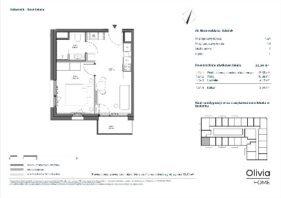 2-pokojowy apartament inwestycyjny 32m2 + balkon