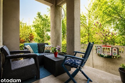 mieszkanie z ogrodem, taras, 102m2, Zimowiska