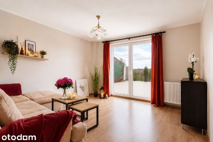 2 pokoje | Pruszcz Gdański | Taras 50 m² | 43,8 m²