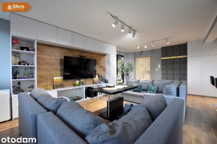 Apartament z tarasem i balkonem.