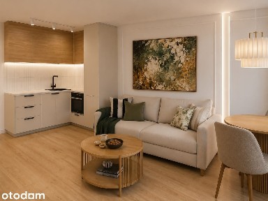 32m2/ 2 pokoje/Długie Ogrody/Miejsce postojowe/Nowe wnętrze