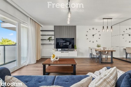 3 pokoje z balkonem i widokiem na stawy | 72,5 m²