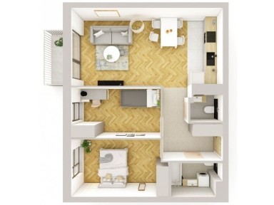 Mieszkanie M3 | 66 m² | 3 pokoje | Tarnobrzeg, ul. Świętej Barbary