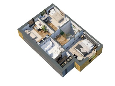 Nowy segment na nowym Os. Apartamenty Gołębiów - gotowy do wykańczania