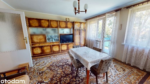 2 pokoje | 45,7 m² | 1. piętro | Balkon | Zielona okolica