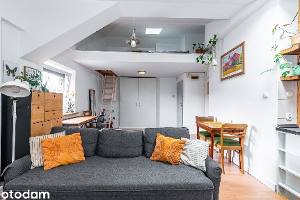 Unikatowa Kawalerka z antresolą 34,12 m2, Kazimierz-ul. św. Sebastiana