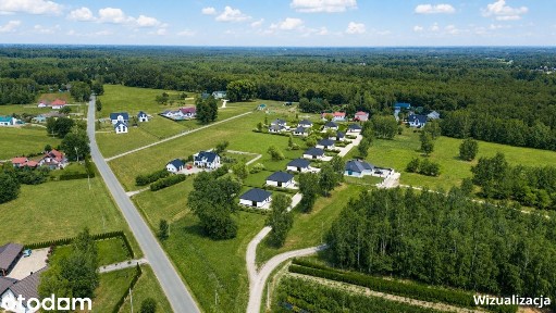 Domy parterowe blisko lasu | działki 8-10 ar | Buczków