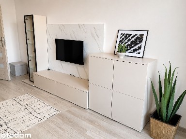 2 pokoje | 53 m² | Balkon | Sky Tower | W pełni wyposażone