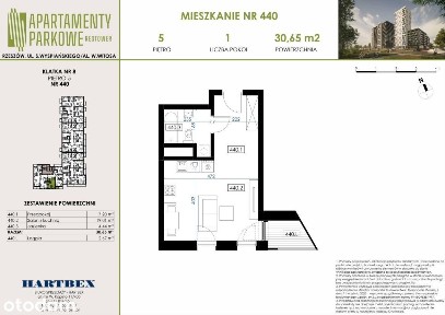 Apartamenty Parkowe | mieszkanie 1-pok. | 524