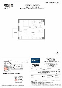 2-pokojowe mieszkanie 41m2 + balkon Bezpośrednio