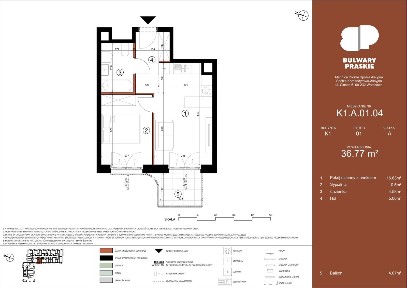 2-pokojowe mieszkanie 36m2 + balkon Bez Prowizji