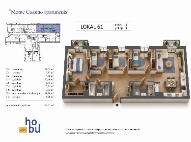 Monte Cassino Apartments - apartament nr 61 - Taras na dachu!