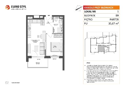 2-pokojowe mieszkanie 35m2 + balkon Bez Prowizji