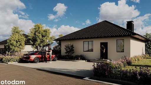 Dom parterowy 89 m² | działka 10 arów | 3 sypialnie | Buczków