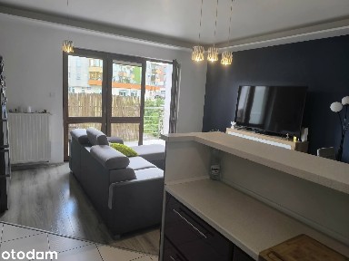2-pokojowe mieszkanie salon z aneksem kuchennym 55 m² z garażem k.lok.