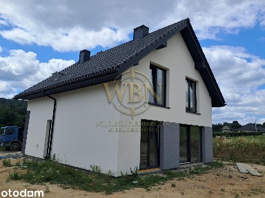 Dom wolnostojący na dużej 9-arowej działce, Krzyszkowice,Stan Dewelo