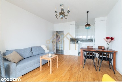 Widok/ Przestrzeń/ Wilanów/ 46m2/ 2pokoje/ 4piętro