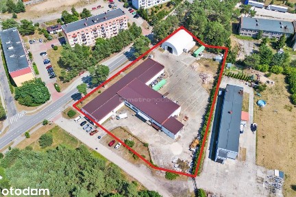 Obiekt usługowy w Bornem Sulinowie