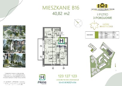 3-pok.| mieszkanie w Osieczanach koło Myślenic