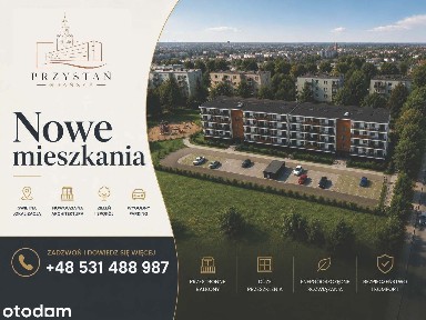 Przystań Gdańska - 49,58m2 - Mieszkanie 2-pokojowe
