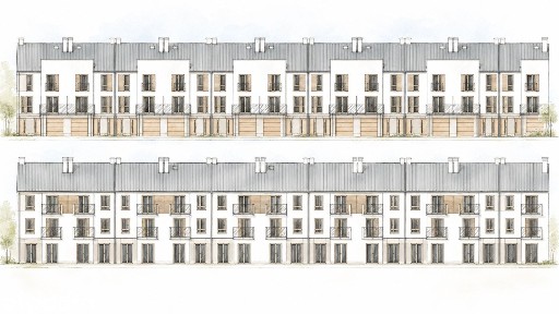 Lok. mieszkalny, zab. szeregowa, 67m²+strych Starogard Gd. ul.Wiosenna