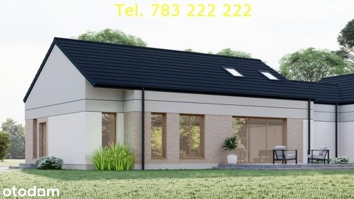 Dom parterowy z działką 408 m² w Błoniu