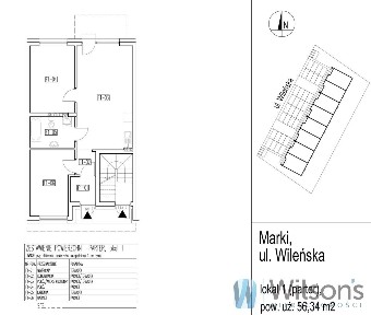 Gotowy Parter 3 pokoje 56m2. Ogród 61m2,Parking x2
