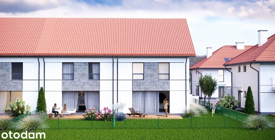 Dom szeregowy pod Wrocławiem 129 m2 | Garaż | Ogród | 5 pokoi |Szewce