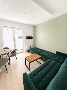 2-pokojowe mieszkanie 43 m² z balkonem i klimatyzacją - Kraków, Kliny
