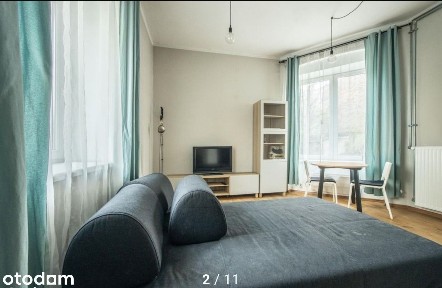 Kawalerka 33 m², 1. piętro, Legionów, Śródmieście, Zamknięta posesja