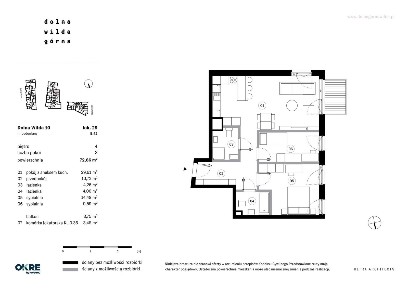 3-pokojowe mieszkanie 72m2 + balkon Bez Prowizji