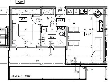 Redzikowo | 38 m² + taras 18 m² | komfortowo urządzone mieszkanie | budynek z windą | apartamentowiec z 2021 r. | wysoki standard | pod Słupskiem