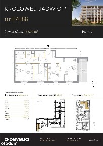 3-pokojowe mieszkanie 70m2 + loggia Bezpośrednio
