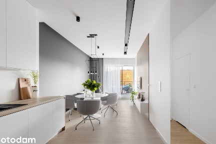 Nowoczesne mieszkanie z tarasem 24 m², garażem i komórką lokatorską