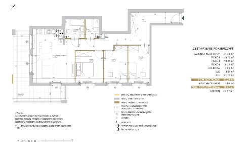 Gotowe 4 pokoje, balkon 20m2