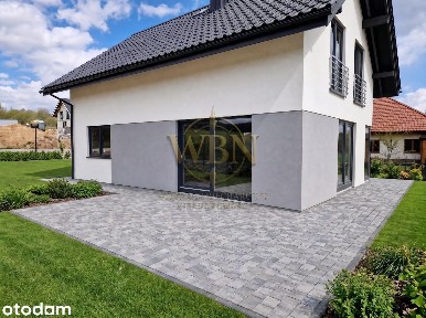 Nowoczesny dom wolnostojący w zielonej części Jawornika, 7 arów, wysok