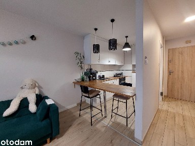 Ścisłe centrum, piękne przytulne 2pok. 37m2, 1 piętro, balkon.