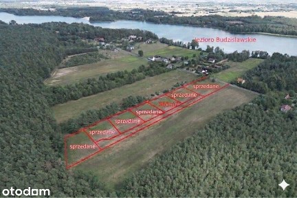 Nowy dom 42m2 na działce 865m2 przy jeziorze Budzisławskim