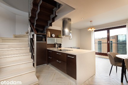 Dwupoziomowy apartament 58 m² | Taras, balkon, garaż | Centrum
