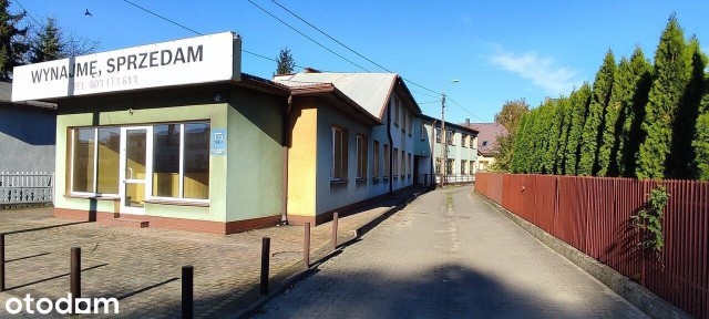 Obiekt handlowo-usługowy 615 m2 + dom 175 m2
