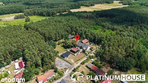 Dom na skraju lasu | 3 budynki | grunt 1853 m2