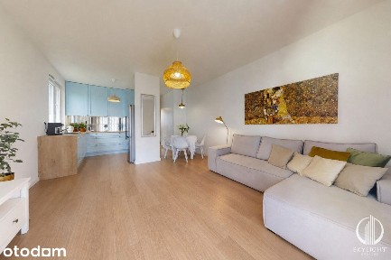 2 pokoje - 50,3 m², ogródek 100m², Galeria Mokotów