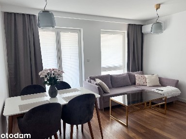 3 pokoje 64 m² | 3 min PKP Włochy | 12 min centrum | klima | garaż box
