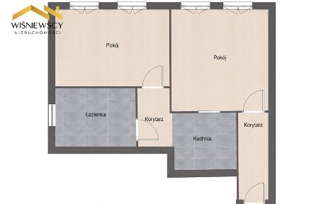 Nowy Dwór Gdański - 2 pokoje na parterze