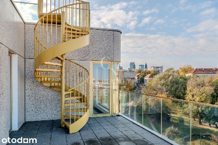 Penthouse Powiśle | ogród zimowy 200 m2,siłownia