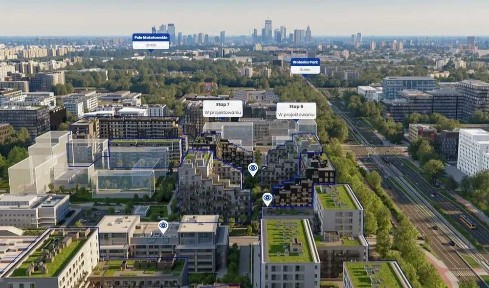 Luksusowy apartament z ogromnym tarasem | 149,43 m² | 6 pokoi | Warszawa, ul. Wołoska