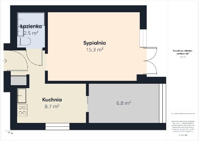 Przytulne 2 pokoje z widną kuchnią w centrum!