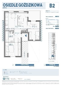 Mieszkanie K2//3 pokoje//balkon