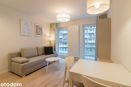 Nowoczesne studio blisko metra Wilanowska. PETS FRIENDLY
